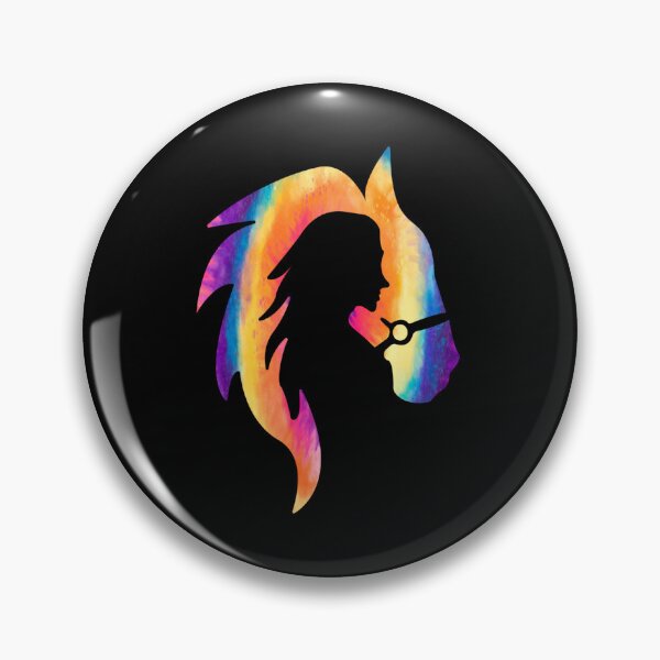 Item preview, Caballos Caballo Hiper Color Pegatina designed and sold by avickieww80.