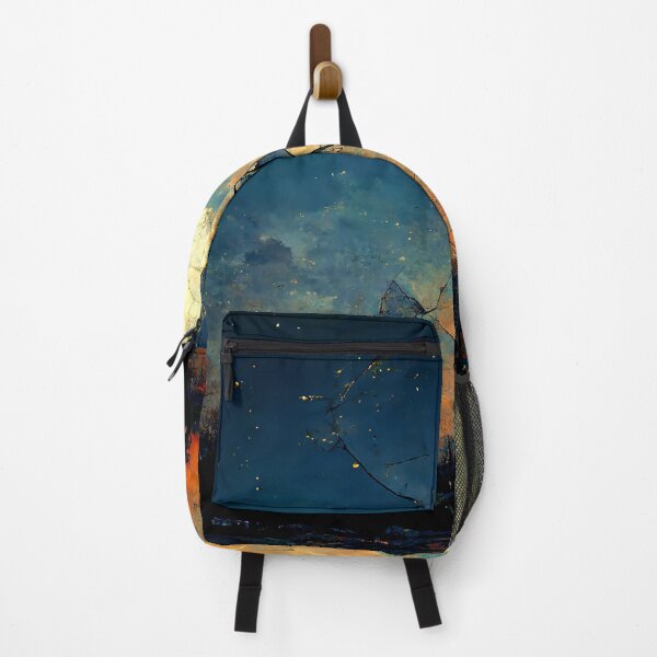 Item preview, Broken Moon Vintage Fresco Style designed and sold by Rocky Mountain Artistry.