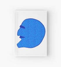 Fantasy Man head Hardcover Journal