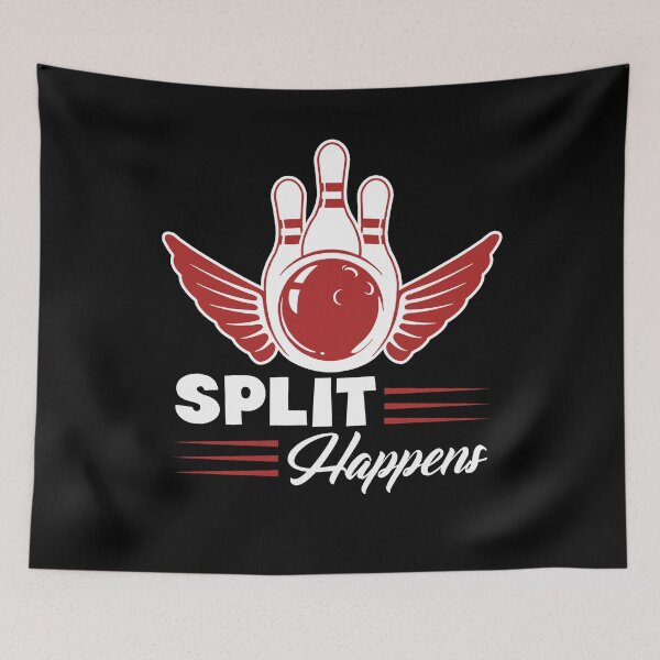 Item preview, Bowling - Split Happens Bowling designed and sold by UnknownArtistt.