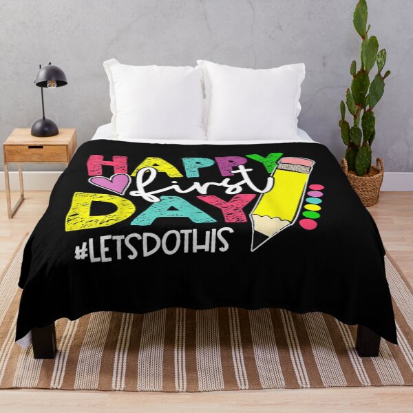 Item preview, Happy First Day Let's Do This Welcome Back To School Teacher designed and sold by aumarian.