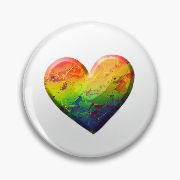 Item preview, Rainbow Heart designed and sold by ThatArtFella.