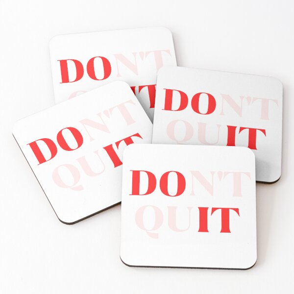 Item preview, Don't Quit  designed and sold by Zeetube.
