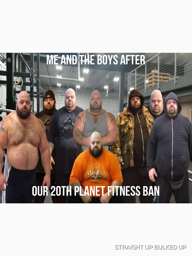 Kyriakos Grizzly Kapakoulak, Me and the boys after our 20th planet fitness  ban Active T-Shirt for Sale by STRAIGHT UP BULKED UP