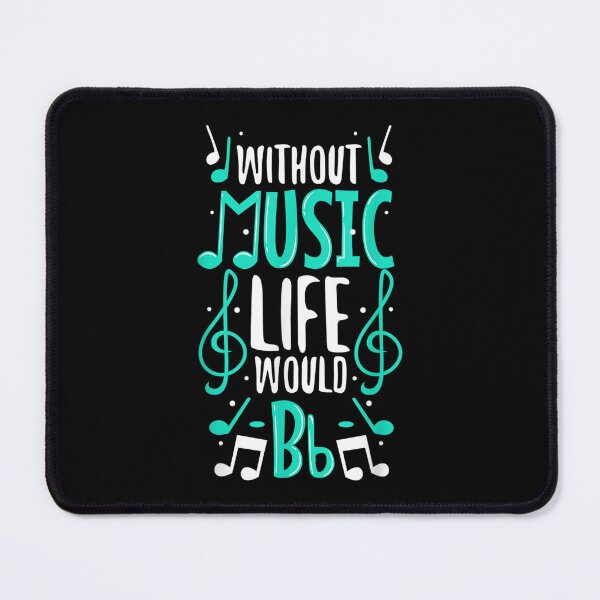 Item preview, Without Music Life Would B Flat  designed and sold by aumarian.