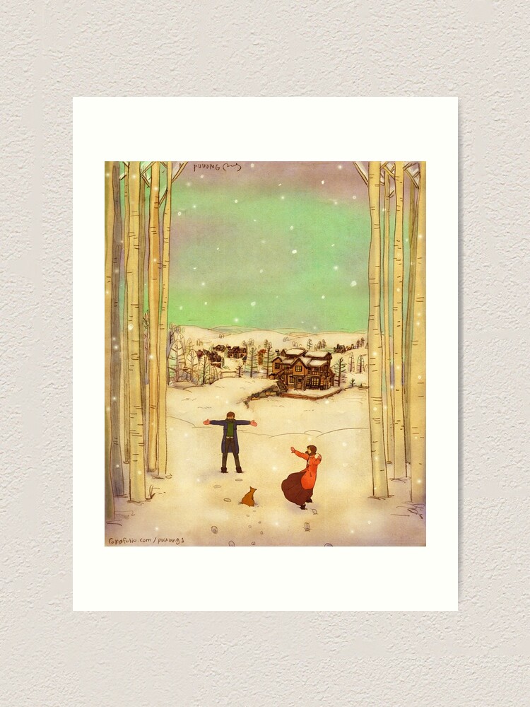 Alternate view of On the way home Art Print