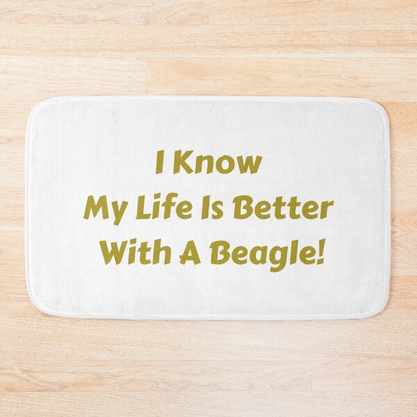 Item preview, I know life is better with a beagle! designed and sold by fredgarden8.