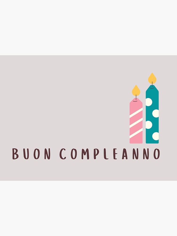 Biglietto Di Buon Compleanno