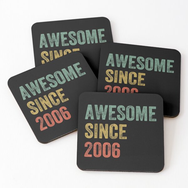 Item preview, Awesome Since 2006 16th Birthday Vintage 16 Years Old Gifts  designed and sold by aumarian.
