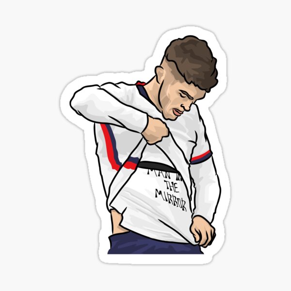 Item preview, Christian Pulisic "Man in the Mirror"  designed and sold by Eli Wendel.
