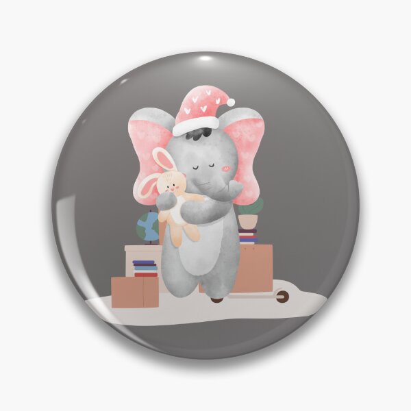 Item preview, Phil the Book Loving Elephant designed and sold by tmdaliggr.