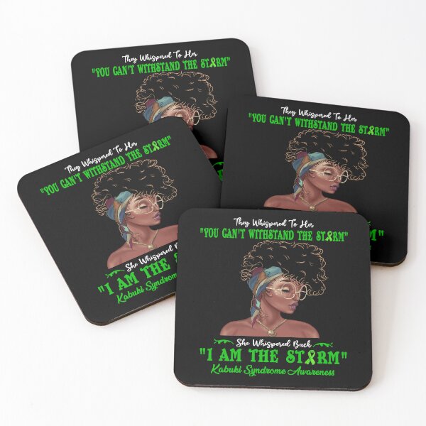 Item preview, I Am The Storm Kabuki Syndrome Awareness designed and sold by Gillosina.