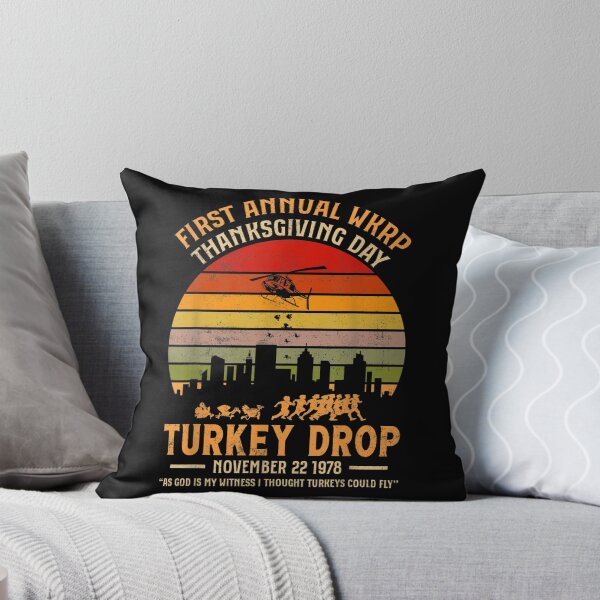 Item preview, WKRP Thanksgiving Turkey Drop God Is My Witness Turkeys Fly  designed and sold by AdonisShop.