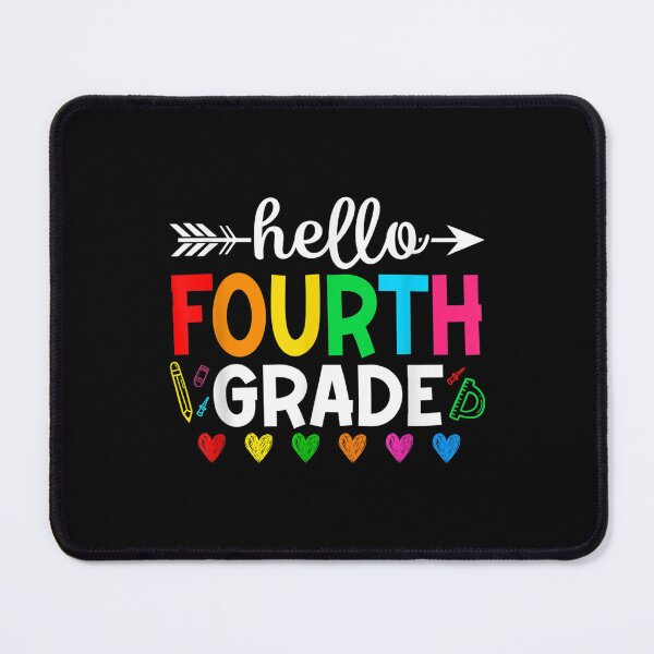 Item preview, Cute Hello Fourth Grade Funny Boys Girls School  designed and sold by aumarian.
