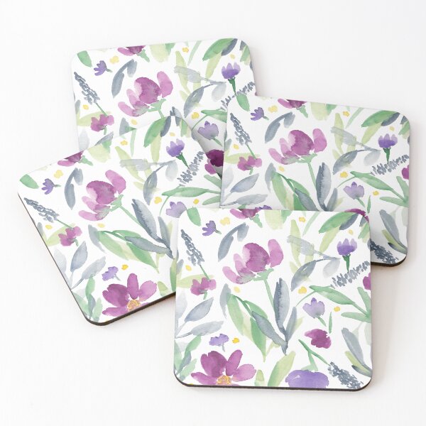 Item preview, Purple Florals designed and sold by Withinher.
