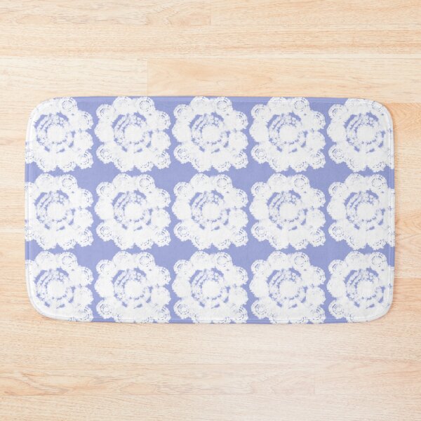 Item preview, Unique Indigo Floral Shibori tie dye Pattern  designed and sold by Tamas Das.