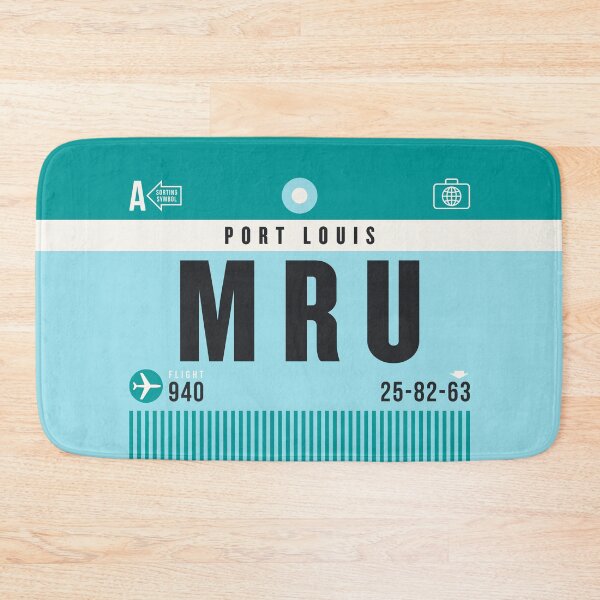 Item preview, Luggage Tag A - MRU Port Louis Mauritius designed and sold by VoodooCircus.
