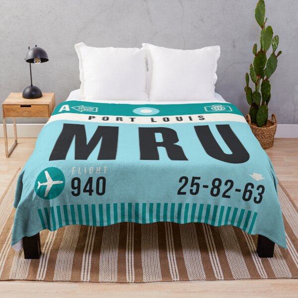 Item preview, Luggage Tag A - MRU Port Louis Mauritius designed and sold by VoodooCircus.