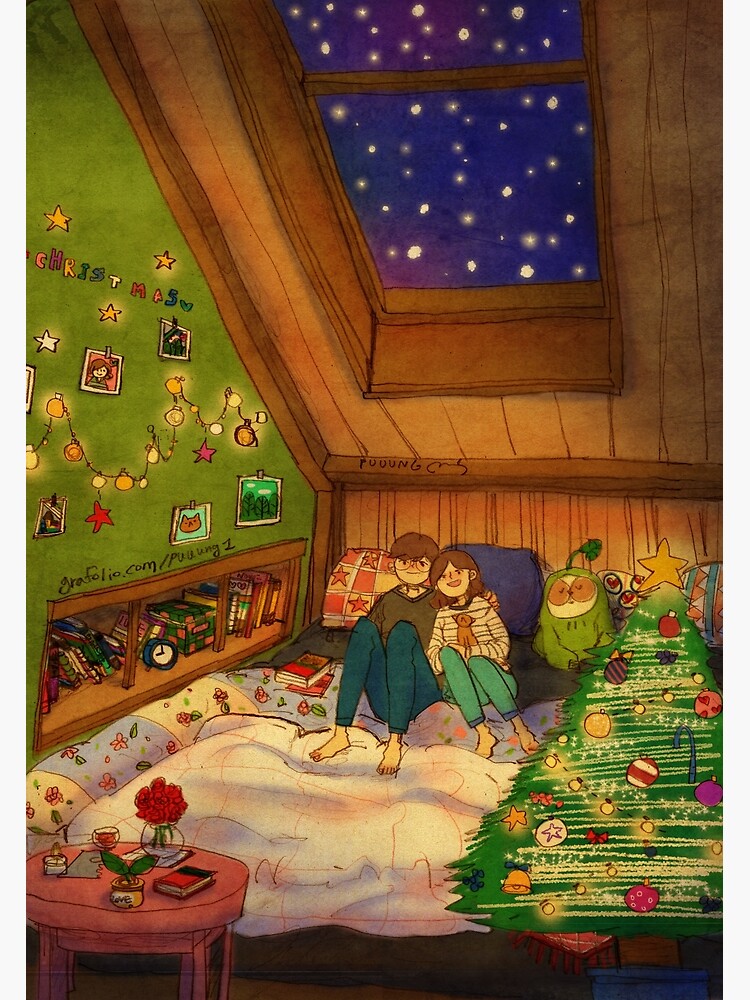It’s snowing by puuung1