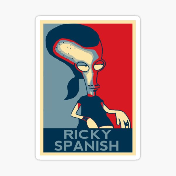 Ricky Spanish Sticker For Sale By Kiandawe Redbubble