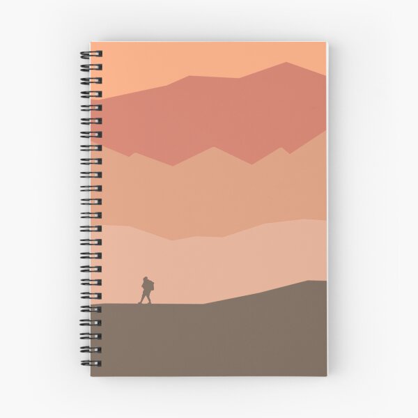 Item preview, Backpacker in The Mountains at Sunrise designed and sold by Natural-Habitat.