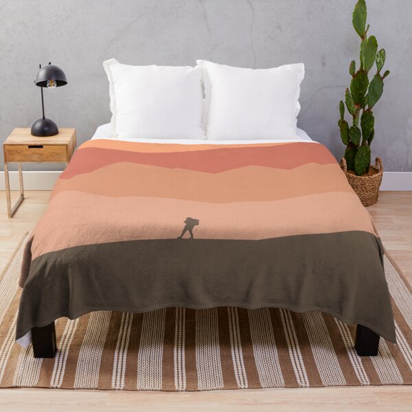Item preview, Backpacker in The Mountains at Sunrise designed and sold by Natural-Habitat.