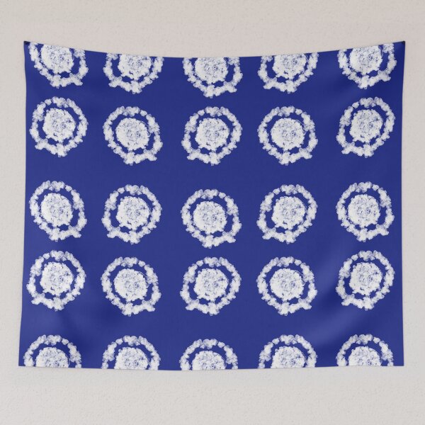 Item preview, Unique Indigo Blue Shibori tie dye Pattern  designed and sold by Tamas Das.