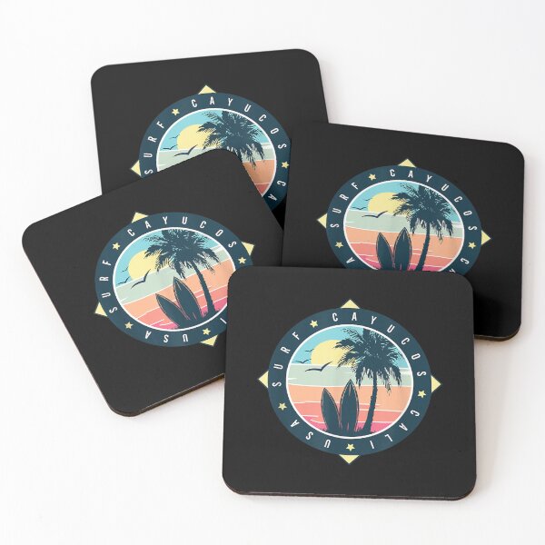 Item preview, Cayucos Beach Retro Style Vintage Surfing Vacation  designed and sold by aumarian.