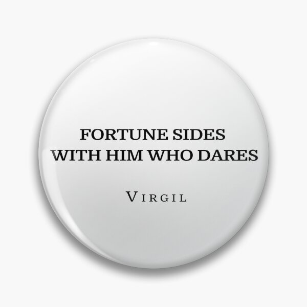 Item preview, Virgil Fortune Sides Quote Typography designed and sold by V0IDRACE.