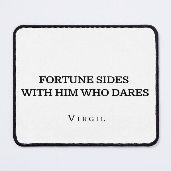 Item preview, Virgil Fortune Sides Quote Typography designed and sold by V0IDRACE.