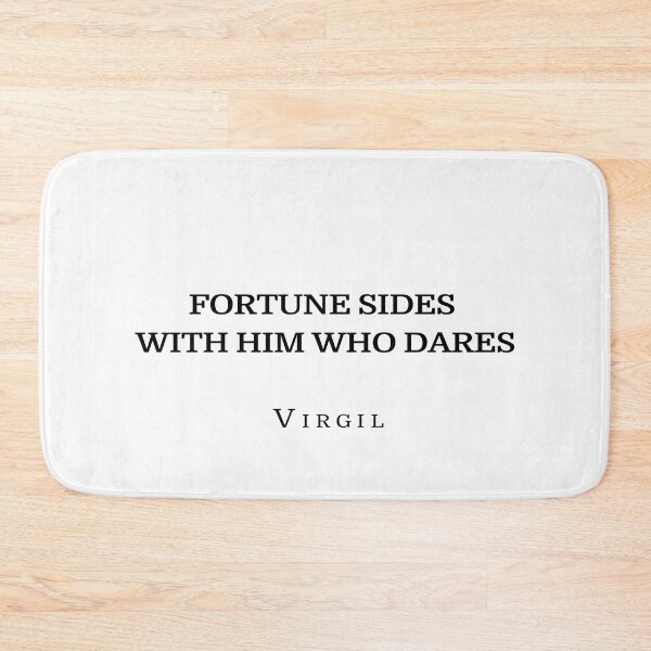 Item preview, Virgil Fortune Sides Quote Typography designed and sold by V0IDRACE.