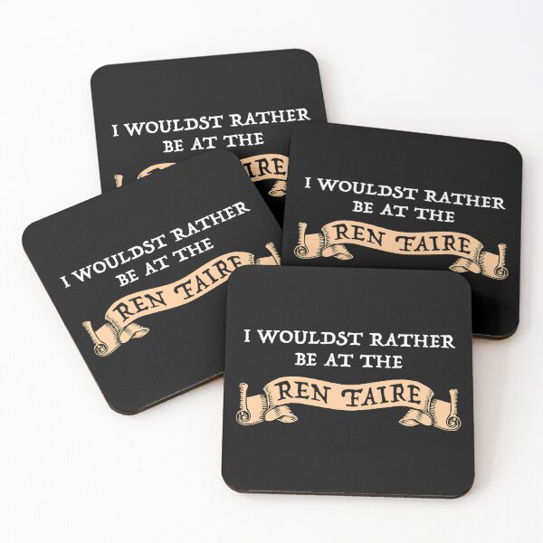 Item preview, I Wouldst Rather Be At The Ren Faire designed and sold by Cat Lady Designs.