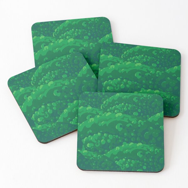 Item preview, Bright Green Abstract Foliage Seamless Texture Pattern designed and sold by Crystal Odenkirk.