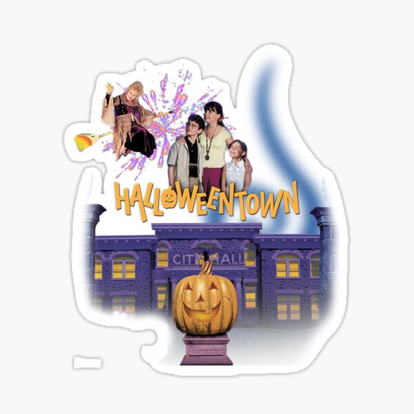 "HalloweenTown " Sticker for Sale by BestBabaTee Redbubble