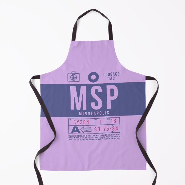 Item preview, Luggage Tag B - MSP Minneapolis USA designed and sold by VoodooCircus.