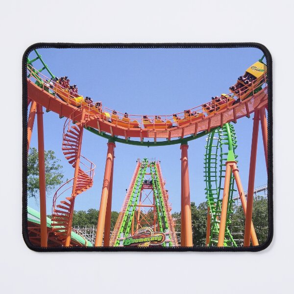 Item preview, Boomerang Roller Coaster (Six Flags St. Louis) designed and sold by SigmarIronside.