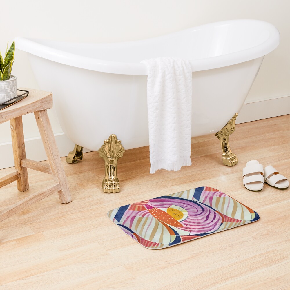 Item preview, Bath Mat designed and sold by PinterPattern.