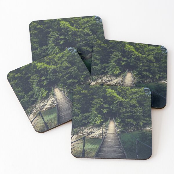 Item preview, Simple suspension bridge over river Idrijca, Slovenia designed and sold by Patrik Lovrin.