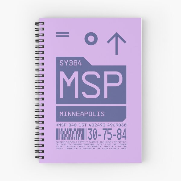 Item preview, Luggage Tag C - MSP Minneapolis USA designed and sold by VoodooCircus.