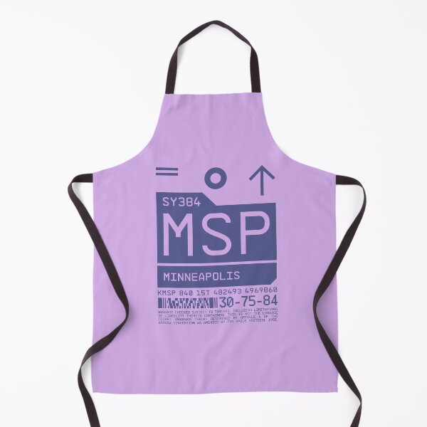 Item preview, Luggage Tag C - MSP Minneapolis USA designed and sold by VoodooCircus.