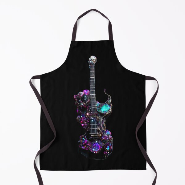 Item preview, Gfab Bfab Gen Ai FFab ABAI Surreal Trends Clothing Gemmed Electric guitar designed and sold by Surrealtrends.