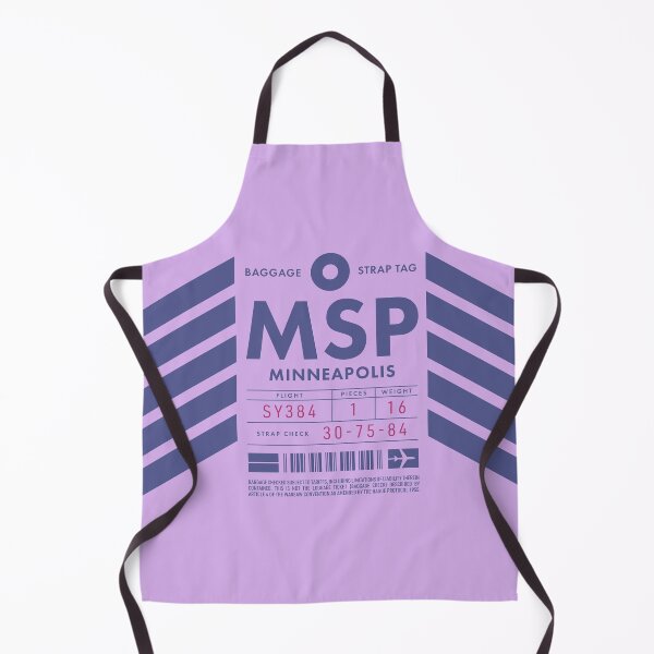 Item preview, Luggage Tag D - MSP Minneapolis USA designed and sold by VoodooCircus.
