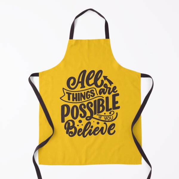 Item preview, All Things Are Possible If You Believe(Motivational Quote) designed and sold by Jalib.