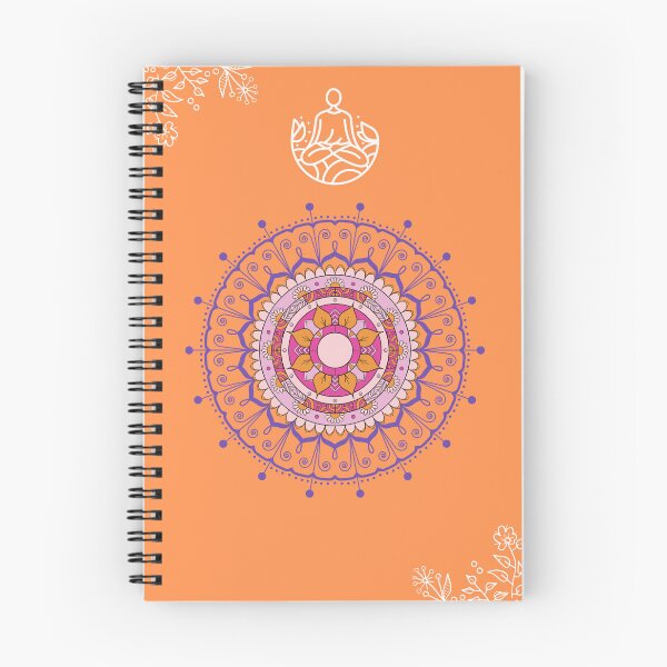 Item preview,  Mandala orange pastel  designed and sold by MamaMiaomiao.