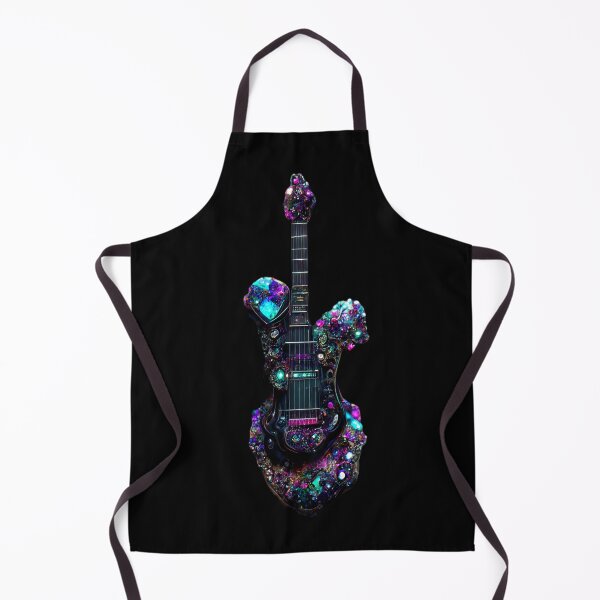Item preview, Gfab Bfab Gen Ai FFab ABAI Surreal Trends Clothing Gemmed Electric guitar designed and sold by Surrealtrends.
