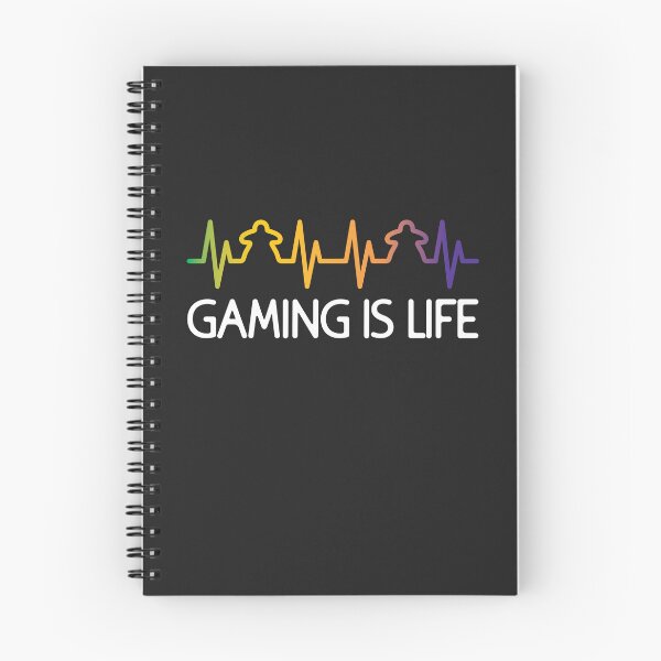 Item preview, Gaming is Life - Meeple Heartbeat Colored designed and sold by geekyT.