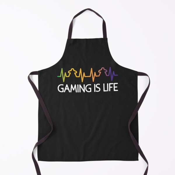 Item preview, Gaming is Life - Meeple Heartbeat Colored designed and sold by geekyT.