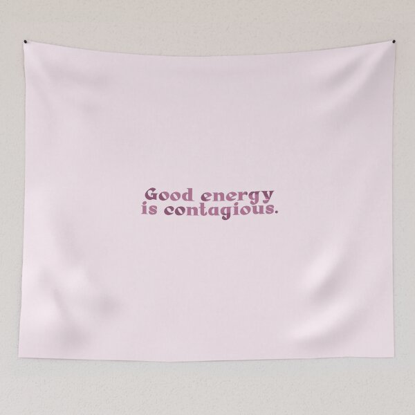 Item preview,  good energy is contagious  designed and sold by Lavannya.