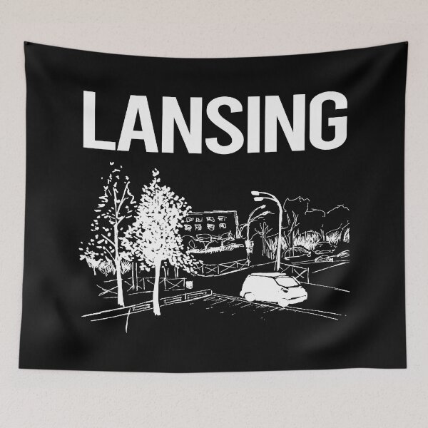 Item preview, Street Sketch Lansing designed and sold by Maxxamus.