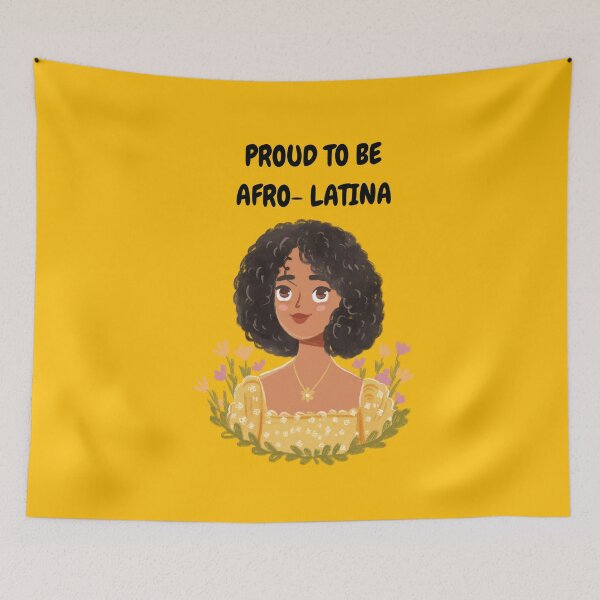 Item preview, AFRO LATINA designed and sold by DiscoVibes.